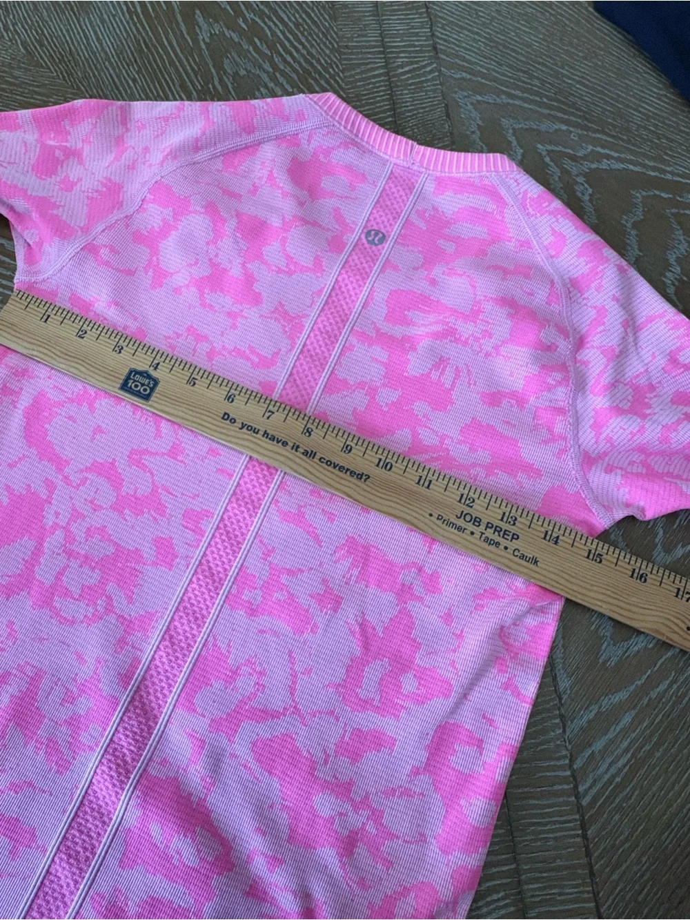 Lululemon Swiftly Tech Long Sleeve Crew Heathered Raspberry Glo Light Sz 6 A336